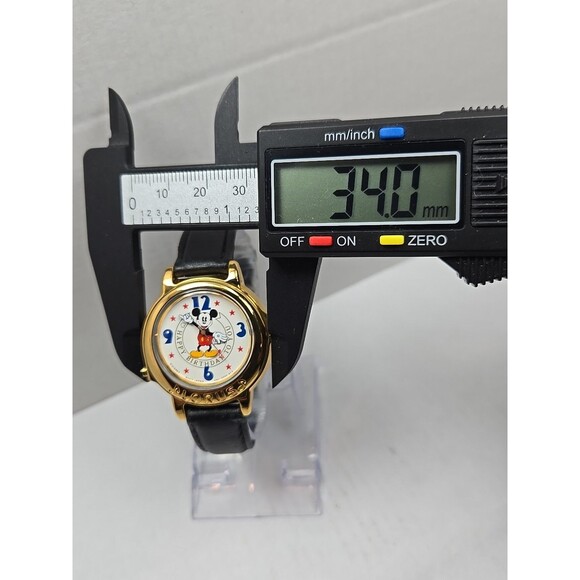 Vintage Disney Lorus Mickey Mouse Musical Happy Birthday Watch New Battery Gifts - Picture 5 of 12